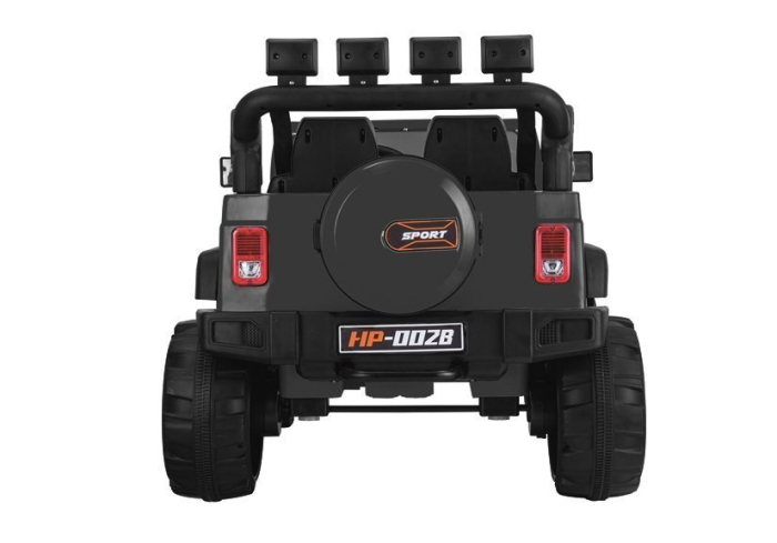Mașină Electrică pentru Copii Jeep 12V Negru [4]