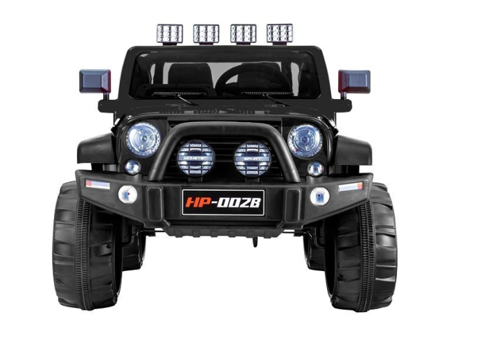 Mașină Electrică pentru Copii Jeep 12V Negru [2]