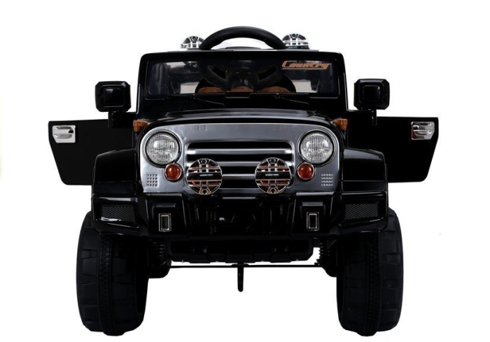 Mașină Electrică pentru Copii Jeep 12V Negru [6]