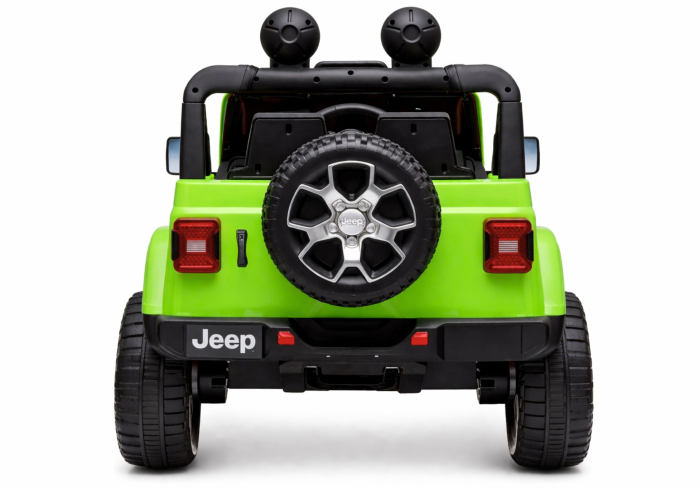 Mașină Electrică pentru Copii Jeep Wrangler Rubicon 4x4 12V Verde [4]