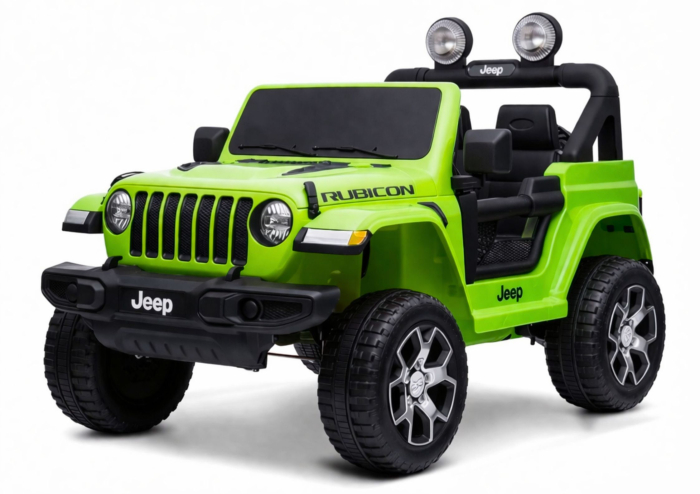 Mașină Electrică pentru Copii Jeep Wrangler Rubicon 4x4 12V Verde [2]