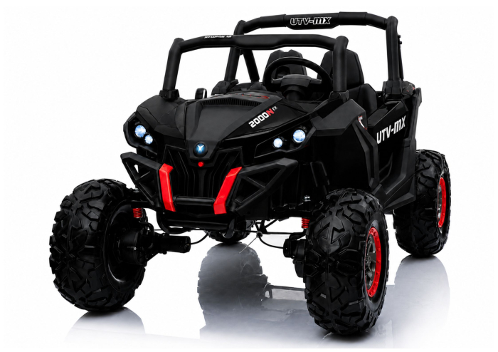 UTV Electric pentru Copii 4x4 24V Negru [2]