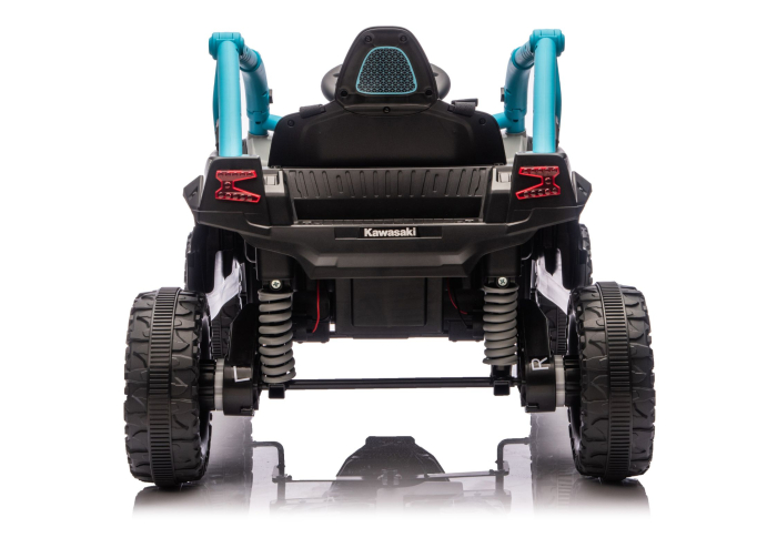 UTV Electric pentru Copii Kawasaki 24V Negru-Albastru [6]
