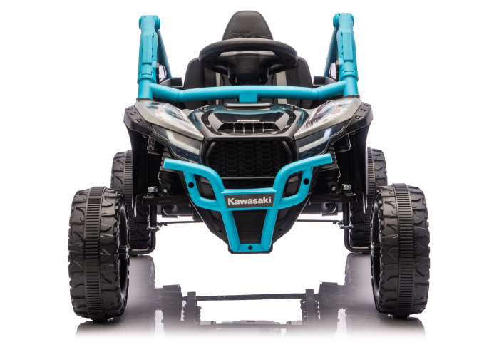 UTV Electric pentru Copii Kawasaki 24V Negru-Albastru [5]