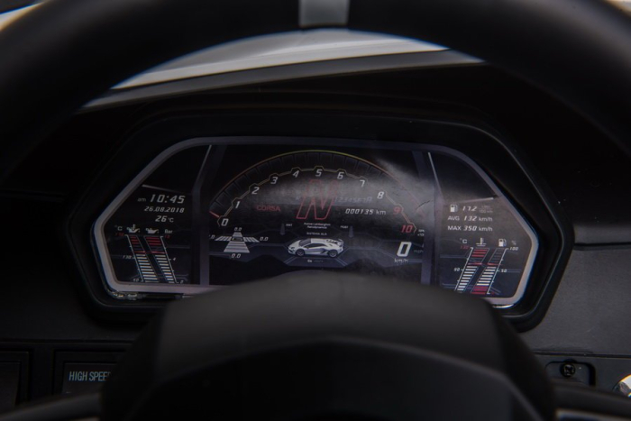 Mașină electrică pentru copii Lamborghini Aventador - Galbenă [14]