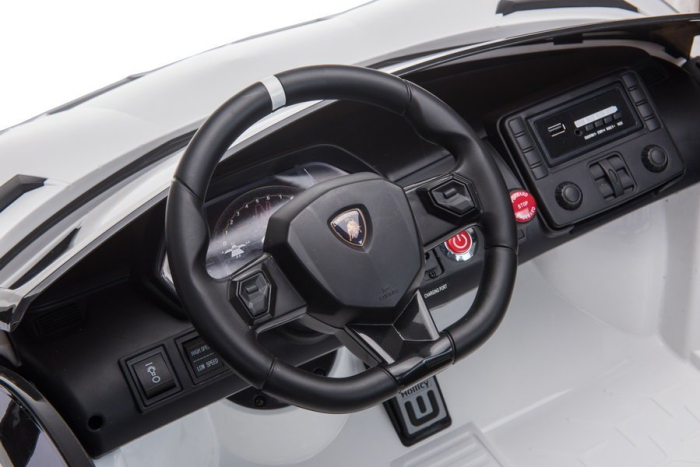 Mașină electrică pentru copii Lamborghini Aventador - Galbenă [10]