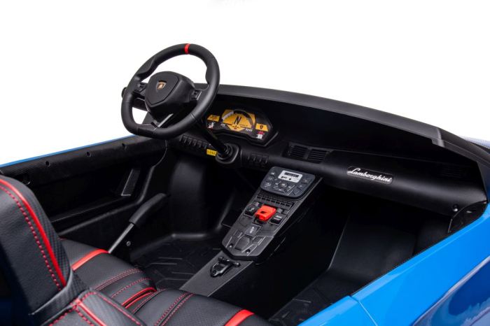 Mașină Electrică pentru Copii Lamborghini XXL 24V Albastru [4]