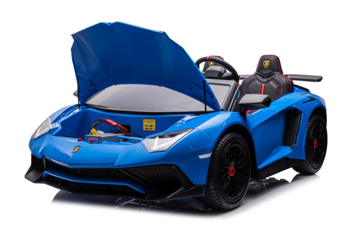 Mașină Electrică pentru Copii Lamborghini XXL 24V Albastru [3]