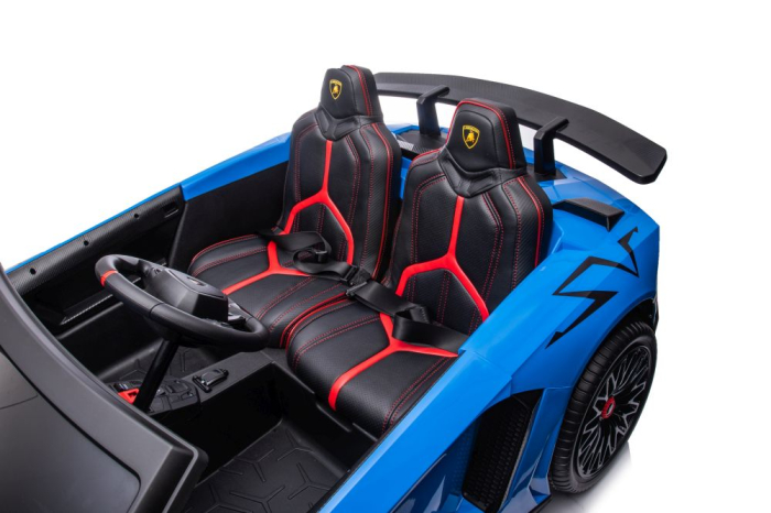Mașină Electrică pentru Copii Lamborghini XXL 24V Albastru [13]