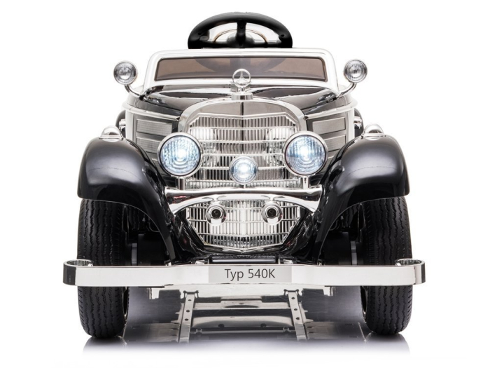 Mașină Electrică pentru Copii Mercedes-Benz 540K A200 12V Negru [3]