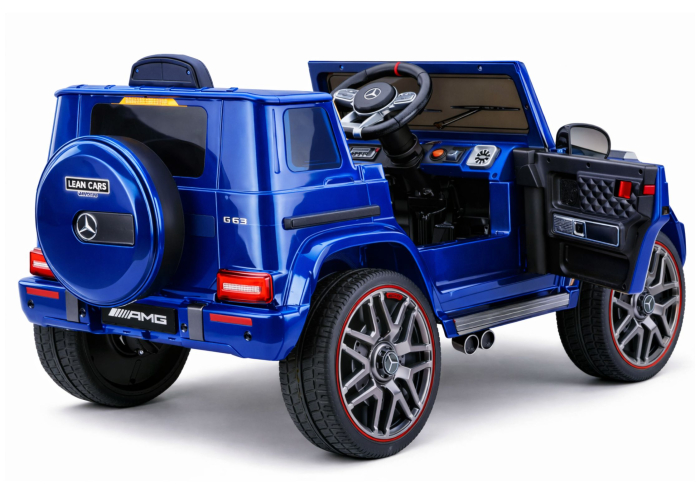 Mașină Electrică pentru Copii Mercedes AMG G63 12V 400W Albastru [7]