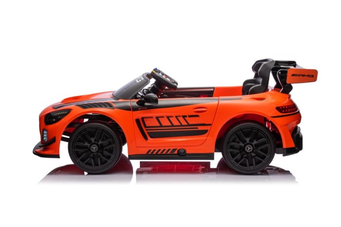 Mașină Electrică pentru Copii Mercedes AMG GT3 12V 90W Portocaliu [4]