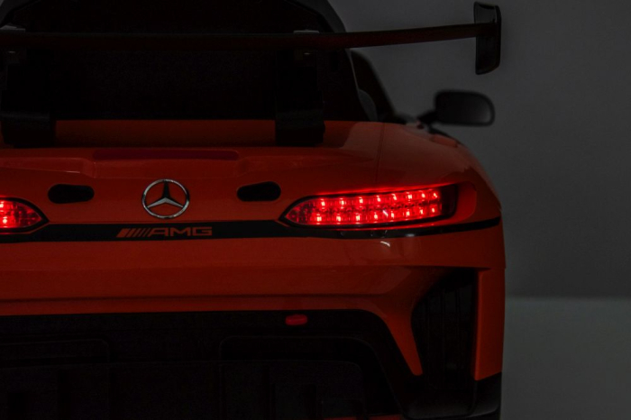 Mașină Electrică pentru Copii Mercedes AMG GT3 12V 90W Portocaliu [23]