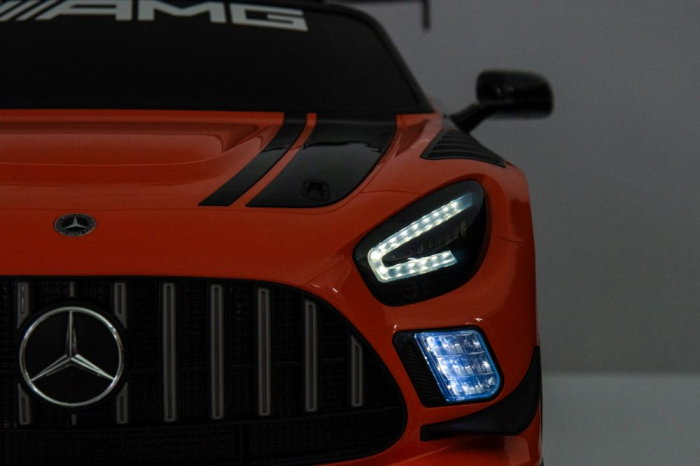 Mașină Electrică pentru Copii Mercedes AMG GT3 12V 90W Portocaliu [21]
