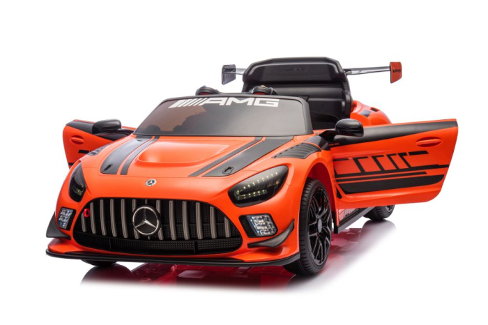 Mașină Electrică pentru Copii Mercedes AMG GT3 12V 90W Portocaliu [9]