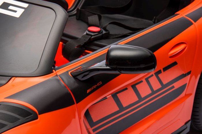 Mașină Electrică pentru Copii Mercedes AMG GT3 12V 90W Portocaliu [20]