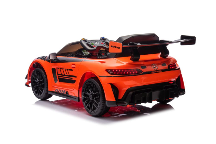 Mașină Electrică pentru Copii Mercedes AMG GT3 12V 90W Portocaliu [6]