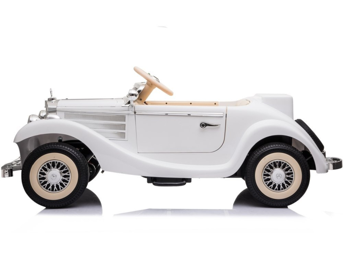 Mașină Electrică pentru Copii Mercedes-Benz 540K A200 12V Alb [3]