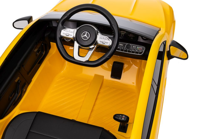 Mașină Electrică pentru Copii Mercedes CLA 45S AMG 4x4 12V 180W Galben [15]