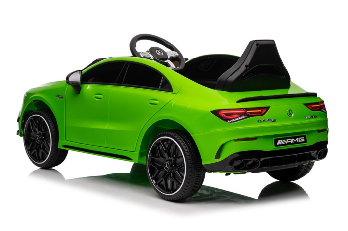 Mașină Electrică pentru Copii Mercedes CLA 45S AMG 4x4 12V 180W Verde [4]