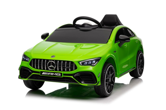 Mașină Electrică pentru Copii Mercedes CLA 45S AMG 4x4 12V 180W Verde [2]