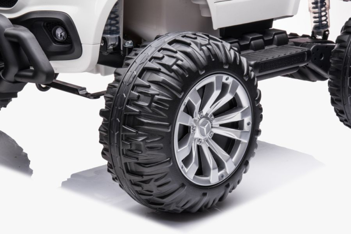 Mașină Electrică pentru Copii Mercedes 4x4 12V 180W Alb [5]