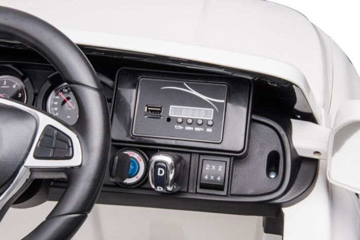 Mașină Electrică pentru Copii Mercedes 4x4 12V 180W Alb [17]