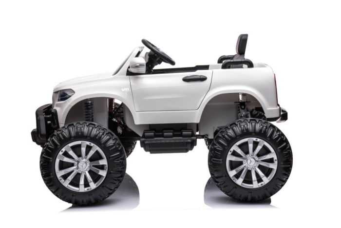 Mașină Electrică pentru Copii Mercedes 4x4 12V 180W Alb [14]