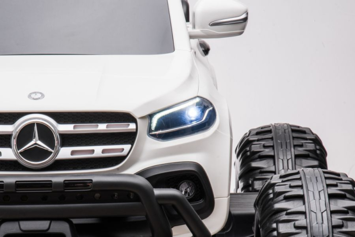 Mașină Electrică pentru Copii Mercedes 4x4 12V 180W Alb [27]