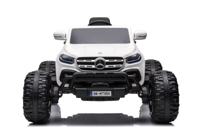 Mașină Electrică pentru Copii Mercedes 4x4 12V 180W Alb [2]