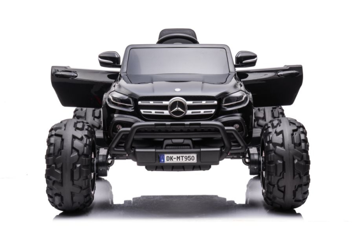 Mașinuță electrică pentru copii Mercedes DK-MT950 4×4 – 180W | Negru [6]