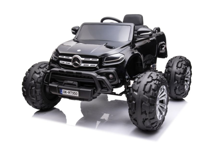 Mașinuță electrică pentru copii Mercedes DK-MT950 4×4 – 180W | Negru [3]