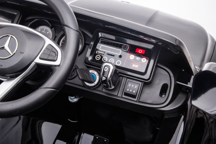 Mașinuță electrică pentru copii Mercedes DK-MT950 4×4 – 180W | Negru [12]