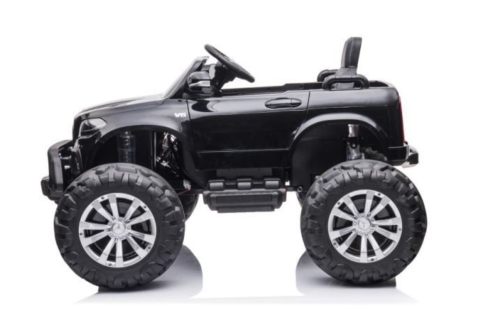 Mașinuță electrică pentru copii Mercedes DK-MT950 4×4 – 180W | Negru [4]