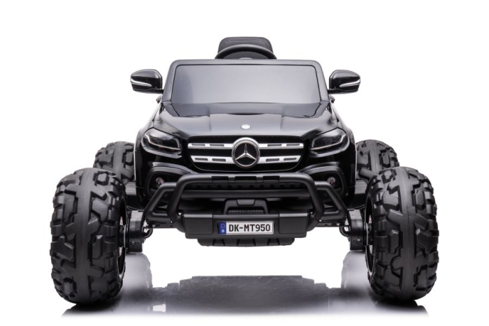 Mașinuță electrică pentru copii Mercedes DK-MT950 4×4 – 180W | Negru [2]