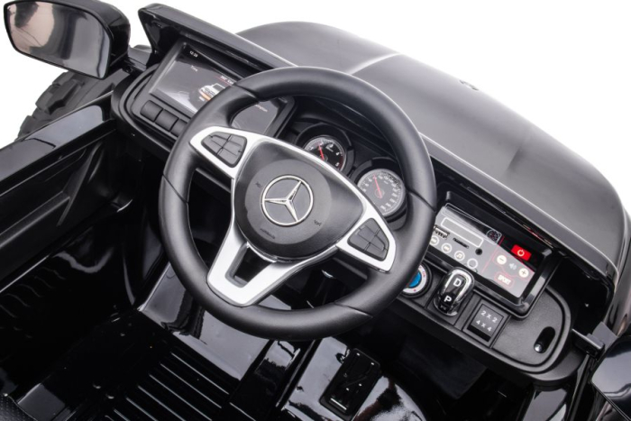 Mașinuță electrică pentru copii Mercedes DK-MT950 4×4 – 180W | Negru [11]