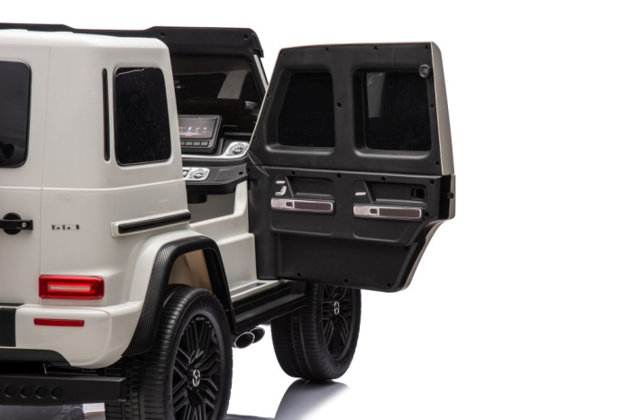 Mașină Electrică pentru Copii Mercedes G63 XXL 4x4 24V 800W Alb [5]