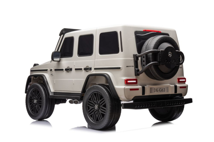 Mașină Electrică pentru Copii Mercedes G63 XXL 4x4 24V 800W Alb [14]