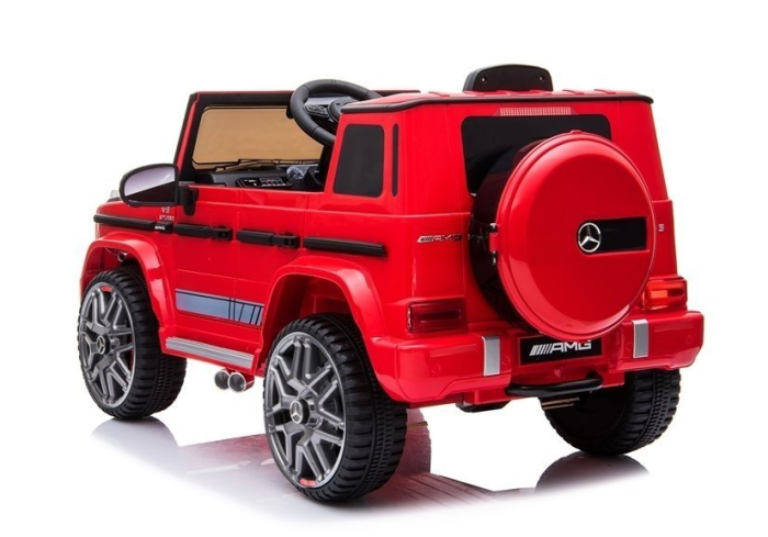 Mașină Electrică pentru Copii Mercedes G63 AMG 12V Roșu [4]