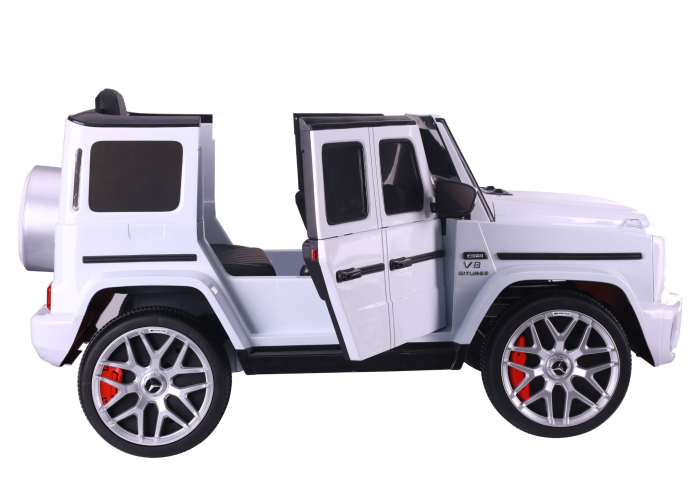 Mașină Electrică pentru Copii Mercedes G63 S306-1 12V 90W Alb [9]
