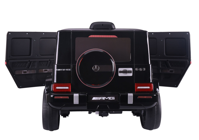 Mașină Electrică pentru Copii Mercedes G63 S306-1 12V 90W Negru [7]