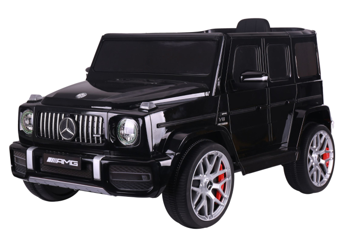 Mașină Electrică pentru Copii Mercedes G63 S306-1 12V 90W Negru [2]