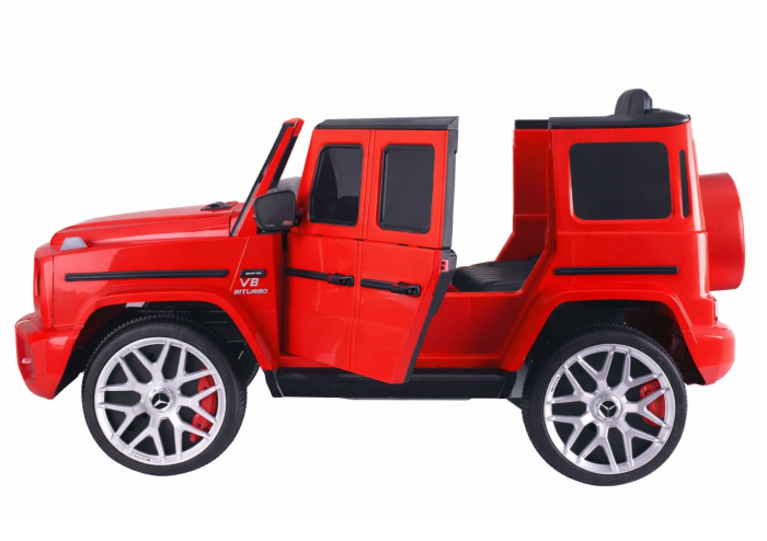 Mașină Electrică pentru Copii Mercedes G63 S306-1 12V Roșu [7]