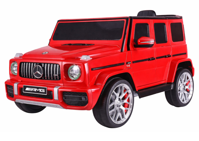 Mașină Electrică pentru Copii Mercedes G63 S306-1 12V Roșu [2]