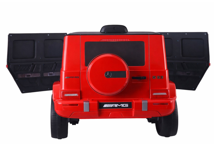 Mașină Electrică pentru Copii Mercedes G63 S306-1 12V Roșu [6]