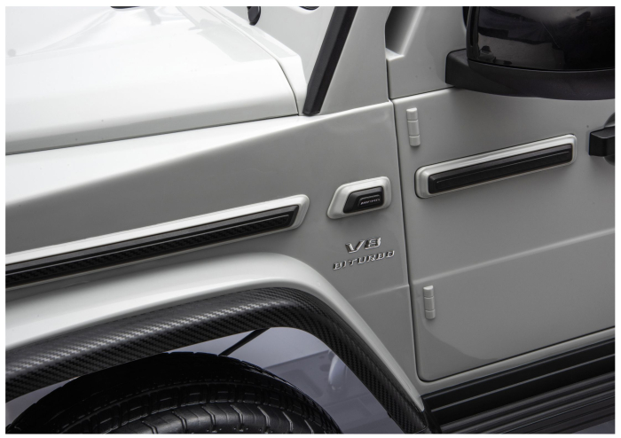 Mașină electrică pentru copii Mercedes G63 XXL DK-G63 24V 800W – Gri deschis [11]