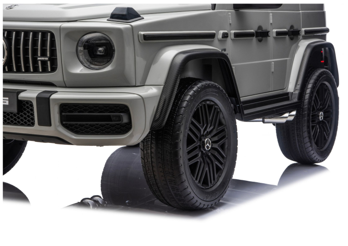Mașină electrică pentru copii Mercedes G63 XXL DK-G63 24V 800W – Gri deschis [10]