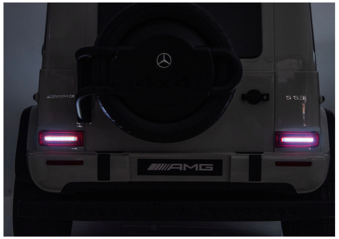 Mașină electrică pentru copii Mercedes G63 XXL DK-G63 24V 800W – Gri deschis [15]