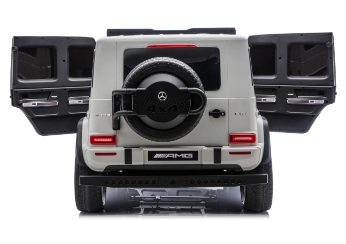 Mașină electrică pentru copii Mercedes G63 XXL DK-G63 24V 800W – Gri deschis [8]