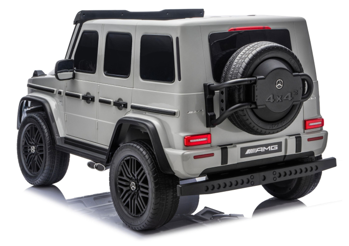 Mașină electrică pentru copii Mercedes G63 XXL DK-G63 24V 800W – Gri deschis [4]